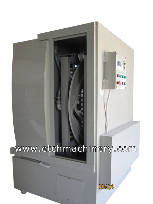 Vertical chemical milling Machine