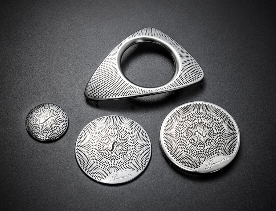 Photo etched speaker grilles