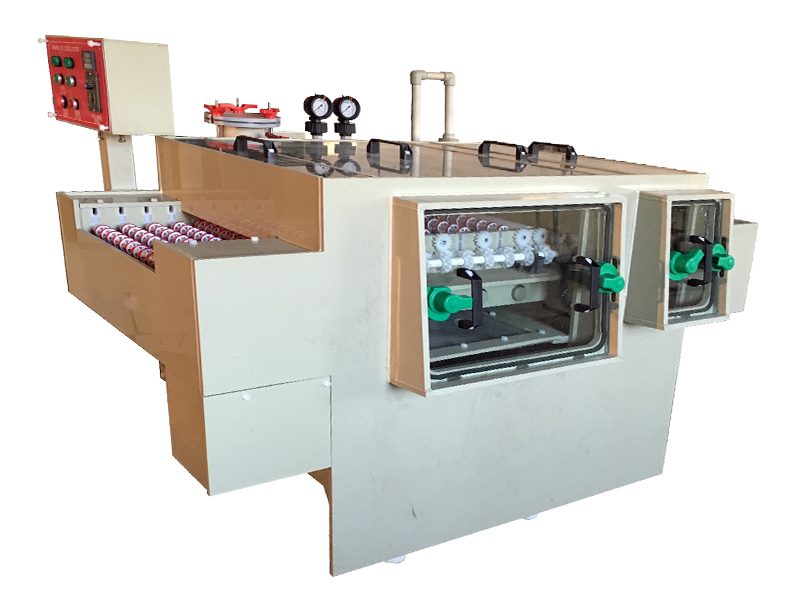 PCB developing machine for pre-etch resist development