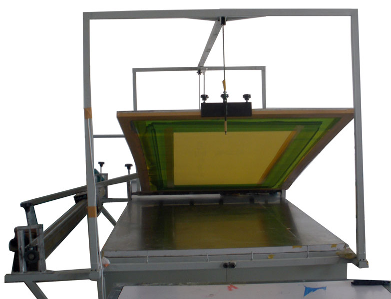 Manual screen printing machine full size 